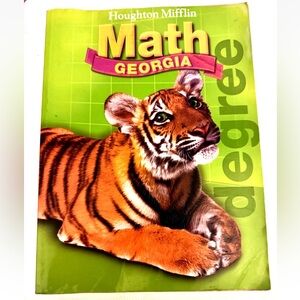 ✖️HOUGHTON MIFFLIN✖️2ND GRADE (MATH GEORGIA DEGREE) 2007 ARITHMETIC TEXT BOOK📕